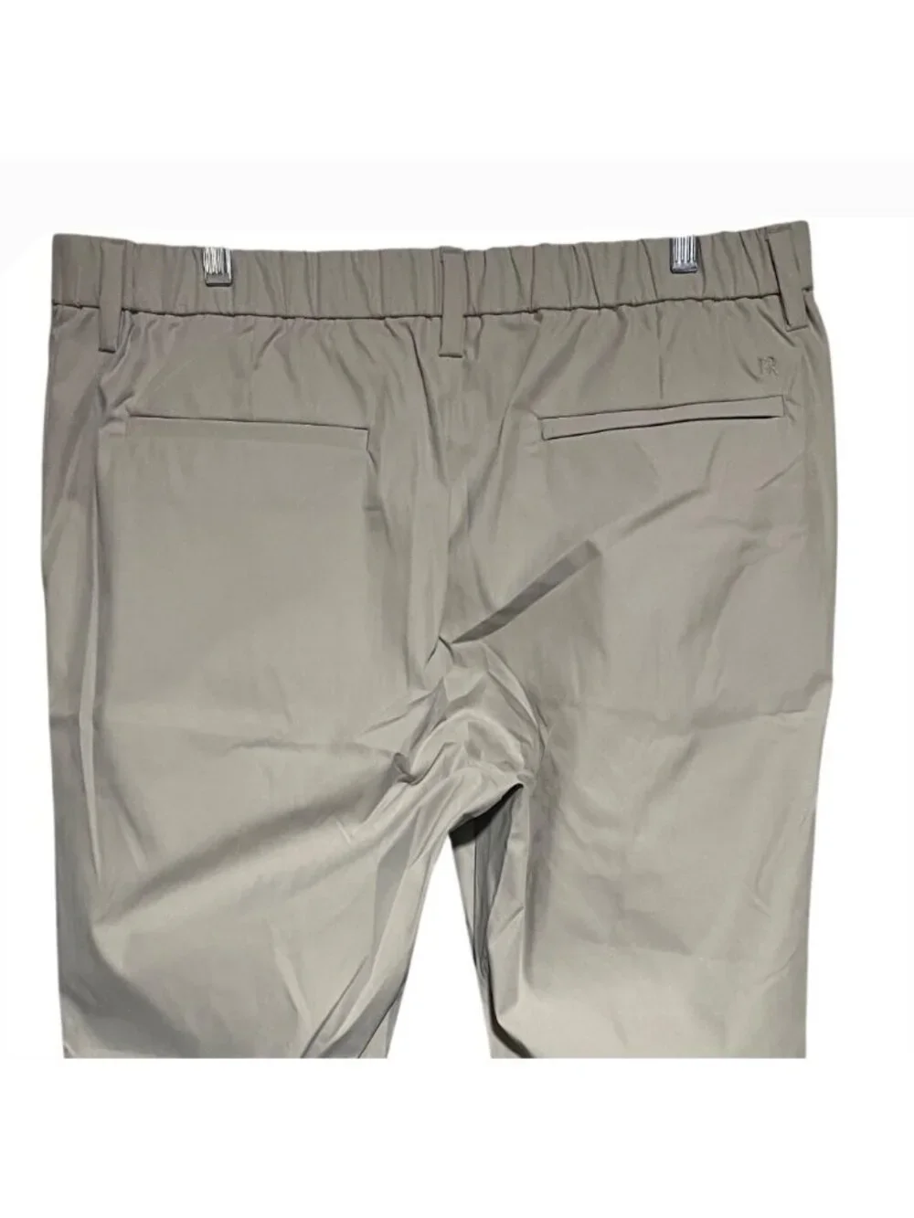 Banana Republic Mens Commuter Flex Pants 38x32 Tan Business Casual Academia
